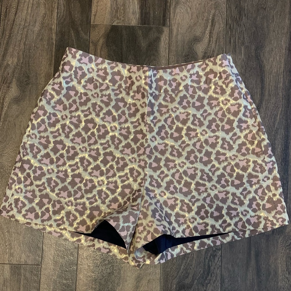 Shorts Size 10 J Crew Animal Print